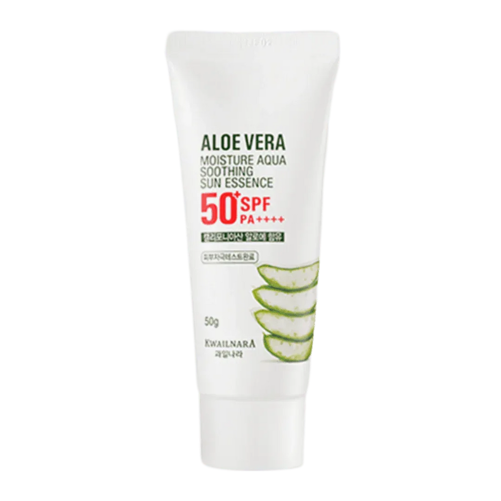 Kwailnara - Aloe Vera Moisture Aqua Soothing Sun Essence SPF50+ PA++++   Koreabe
