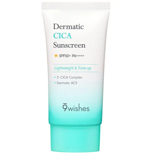 9wishes - Dermatica Cica Sunscreen SPF50+ PA++++ 50ml - Koreabe