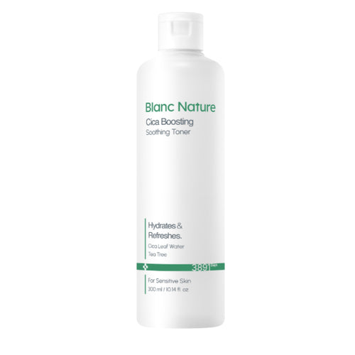 Blanc Nature - Cica Boosting Soothing Toner 300ml