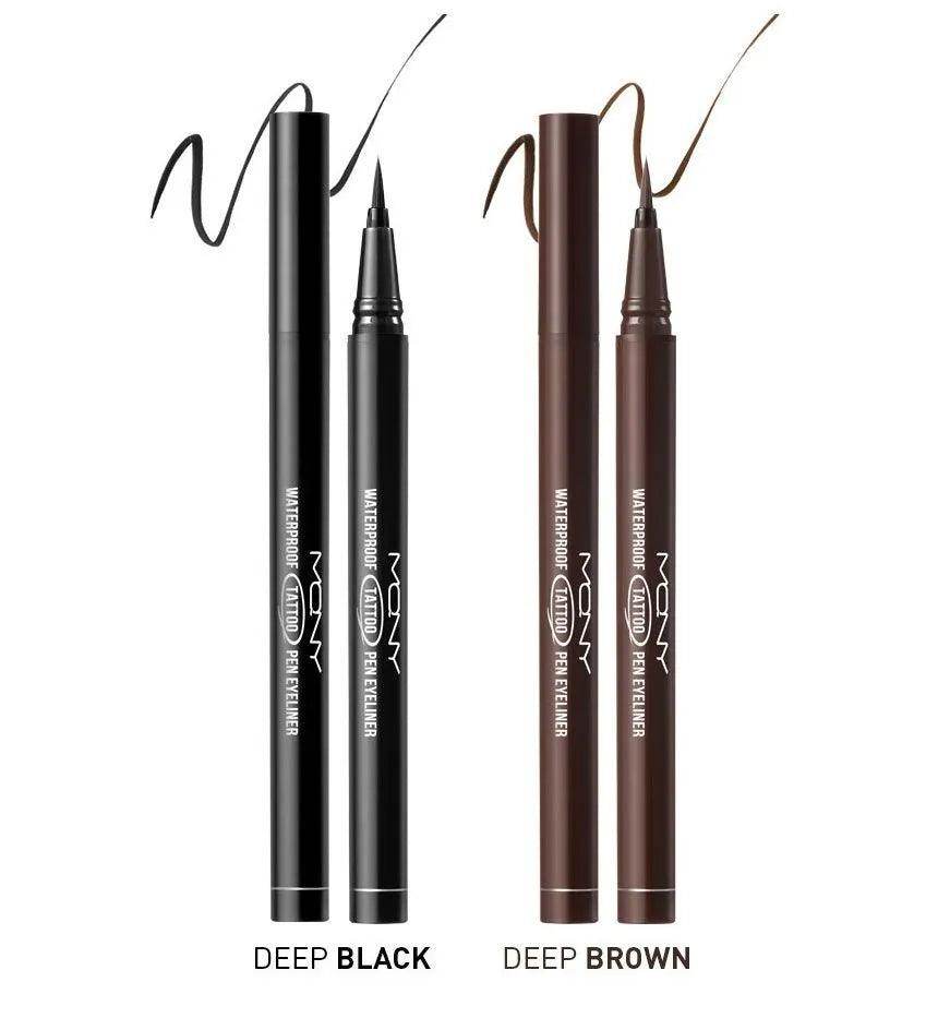 Macqueen - Waterproof Tattoo Pen Eyeliner - 2 Colors – Koreabe