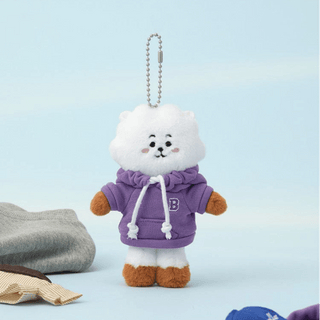 BT21 - RJ Petit Closet Plush Doll Keyring - Koreabe