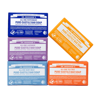 Dr Bronner - Pure Castile Bar Soap 150g (4 Types) - Koreabe