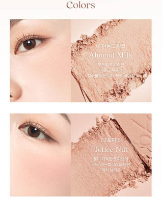 Dasique - Muted Nuts Palette Collection - 2 Colors - Koreabe