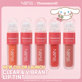 NBPSIS - Glam Glow Lip Tint (Cinnamoroll Ver) - 8 Colors