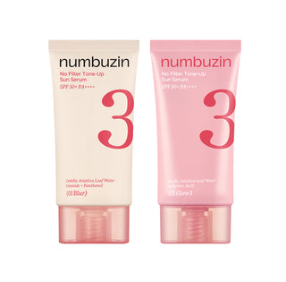 Numbuzin - No Filter Tone Up Sun Serum SPF50+ PA++++ 50ml