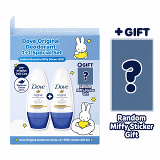 Dove - Deororant Roll On Original 1+1 (Miffy Ver)