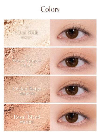 Dasique - Shadow Palette Tea Blending Collection - 2 Colors - Koreabe