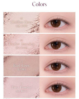 Dasique - Shadow Palette Tea Blending Collection - 2 Colors - Koreabe