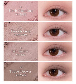 Dasique - Shadow Palette Tea Blending Collection - 2 Colors - Koreabe