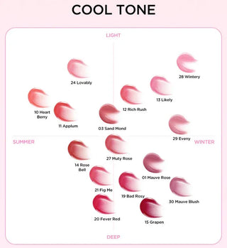 Tirtir - Waterism Glow Tint Mini - 30 Colors - Koreabe