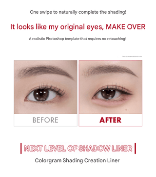 Colorgram - Shade Re-Forming Brush Liner 0.5g - 7 Colors - Koreabe