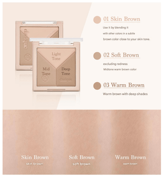 Dasique - Vcut Blending Shading - 2 Colors - Koreabe