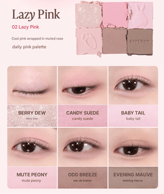 Giverny - Soft Eye Palette 5g - 3 Colors - Koreabe