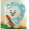 BT21 - Llavero con forma de muñeco con manta para fogata de RJ