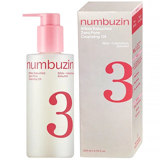 Numbuzin - Bifida Bakuchiol Zero Pore Cleansing Oil 200ml