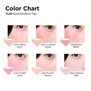 Clio - Essential Blush Tap - 14 Colors