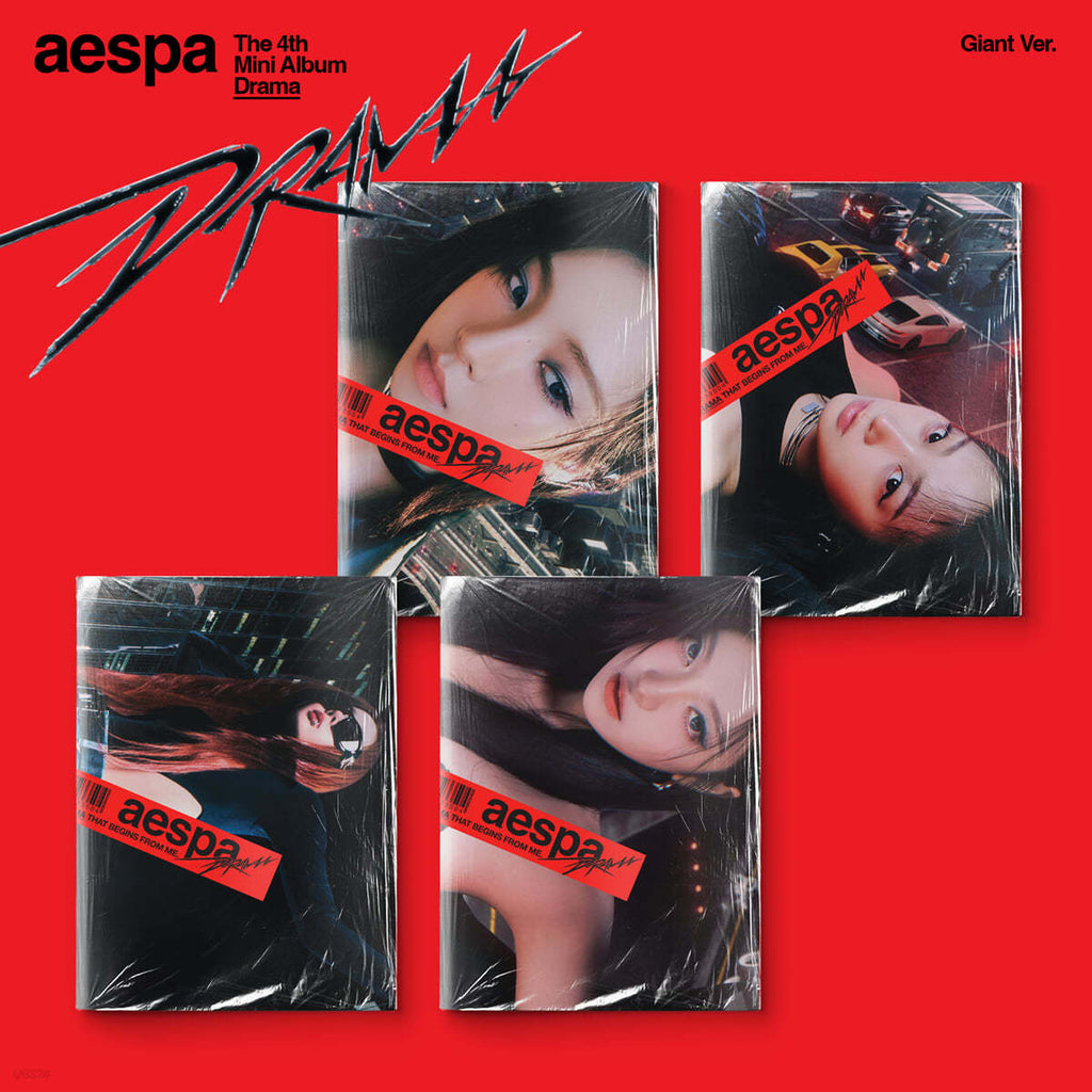 🎁 Aespa - 4th Mini Album (Drama - Giant Ver) - Random (100% off)