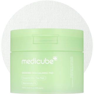 Medicube - Exosome Cica Calming Pads 100ea - Koreabe