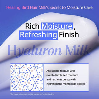 Healing Bird - Hair Hyaluron Milk Hair Essence 150ml (Pokemon Ver)