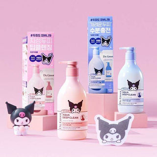 Dr.Groot - Aqua Deep Clean Hyaluronic Shampoo 330ml + GIFT (Kuromi Ver) - Koreabe