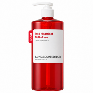 Sungboon Editor - Red Heartleaf BHA Lino Clear Body Wash 1000ml