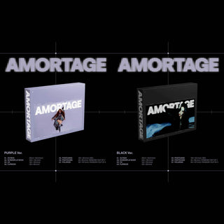 JISOO - Mini Album (AMORTAGE) DELUXE Edition ( 2 Set) - Koreabe