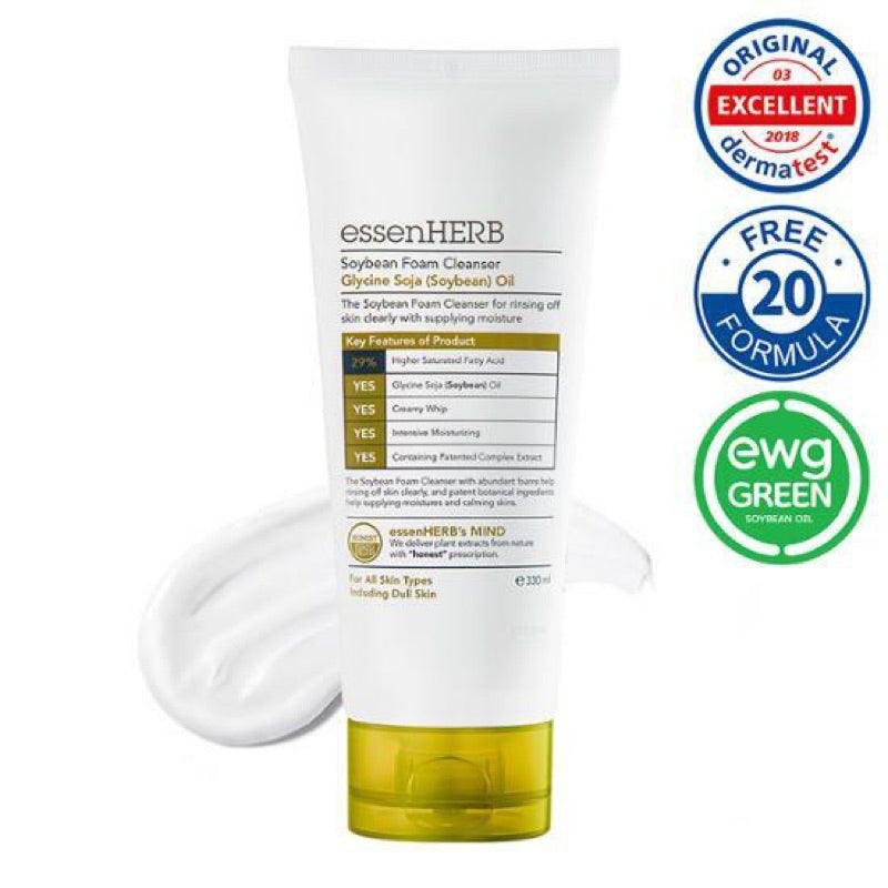 Essenherb - Soybean Foam Cleanser 330ml