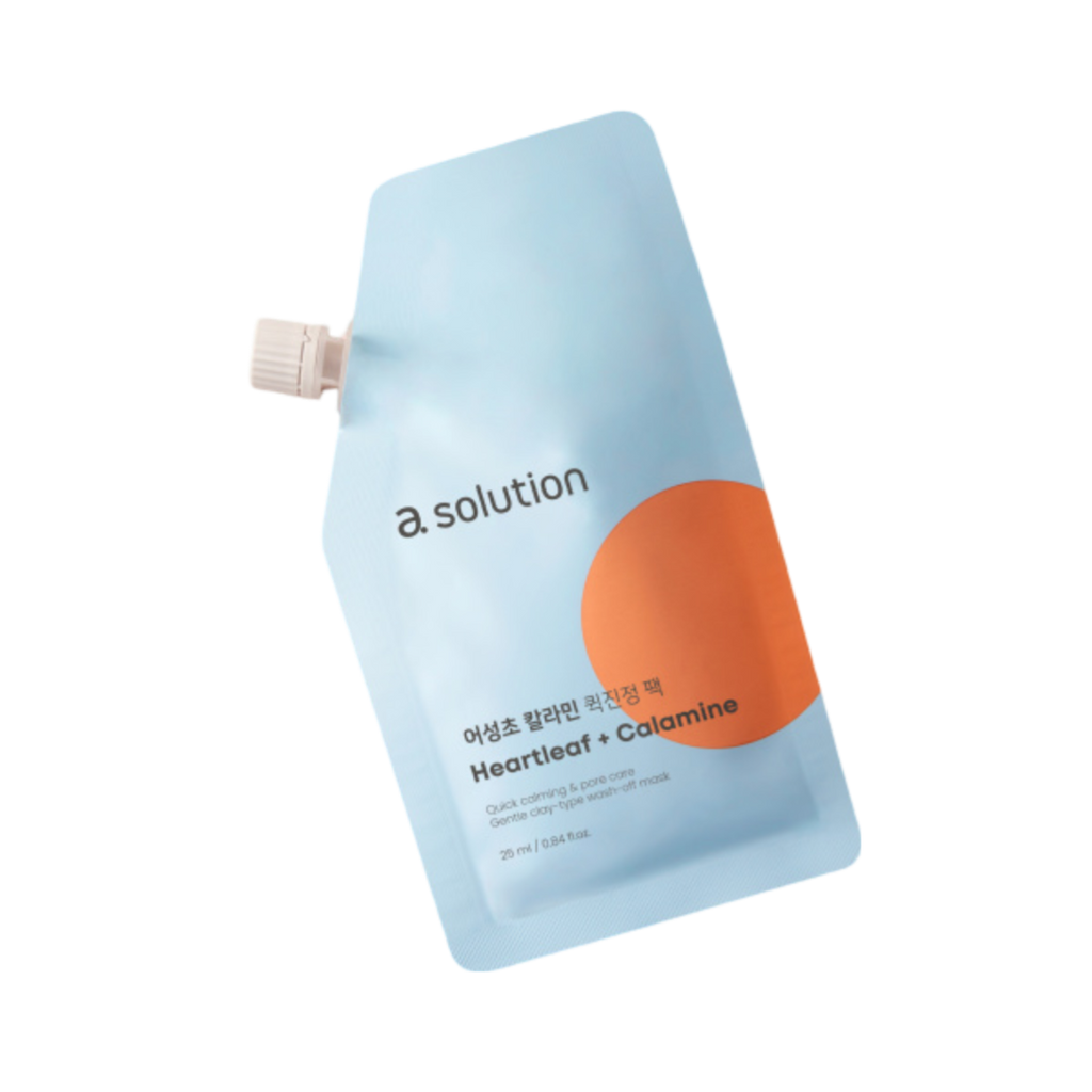 a solution - Heartleaf + Calamine Wash-Off Mask 25ml