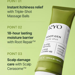 Ryo - Root Gen Triple Shot Scalp Serum 60ml