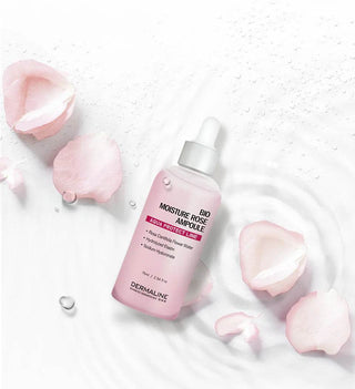 Dermaline - Bio Moisture Rose Ampoule 75ml - Koreabe