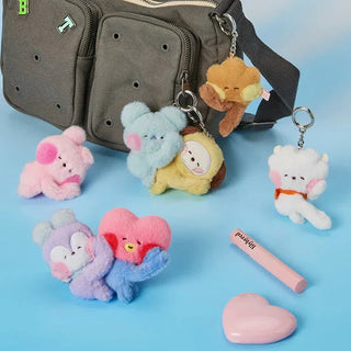 BT21 - Mini Minini Hug Me Magnet Doll Keyring - Koreabe