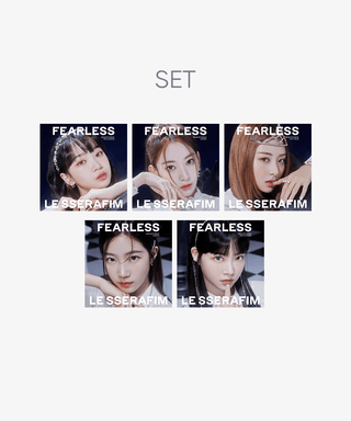 Le Sserafim - 1st Single (Fearless) Solo Jacket (Set) - Koreabe