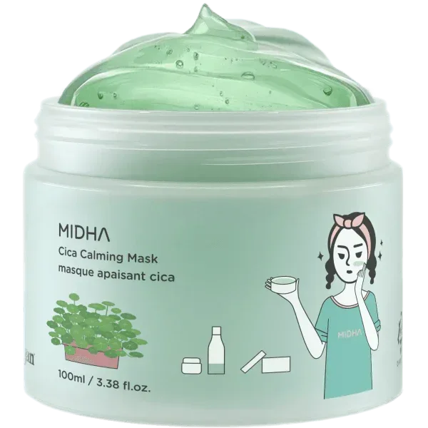 Midha - Cica Calming Mask - 100ml – Koreabe
