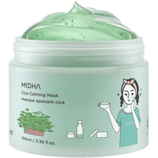 Midha - Cica Calming Mask - 100ml - Koreabe