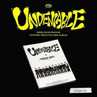 Fantasy Boys 4th mini album [UNDENIABLE] (Eclipse ver.) - Koreabe
