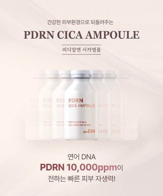 derDM - PDRN Cica Ampoule 10,000 ppm (EGF+GFG+VEGF) 35ml - Koreabe