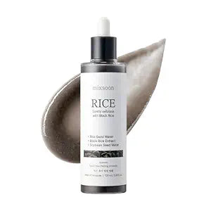 Mixsoon - Rice Gently Exfoliate with Black Rice Ampoule 100ml