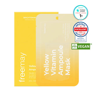 Freemay - Yellow Vitamin Ampoule Mask 10ea - Koreabe