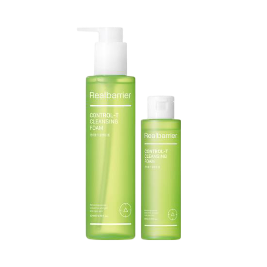 Realbarrier - Control-T Cleansing Foam 200ml + 80 ml Foam Cleanser