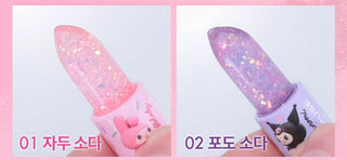Amuse - Sparkly Soda Lip Balm (My Melody X Kuromi) - 2 types - Koreabe