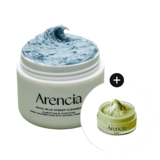 Arencia - Royal Blue Hyssop Cleanser 120ml + 15ml Fresh Green Cleanser