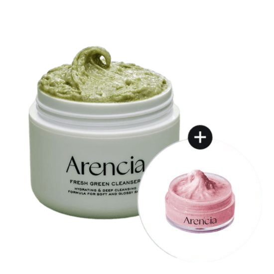 Arencia - Fresh Green Cleanser 120ml + Rose Cleanser 15g