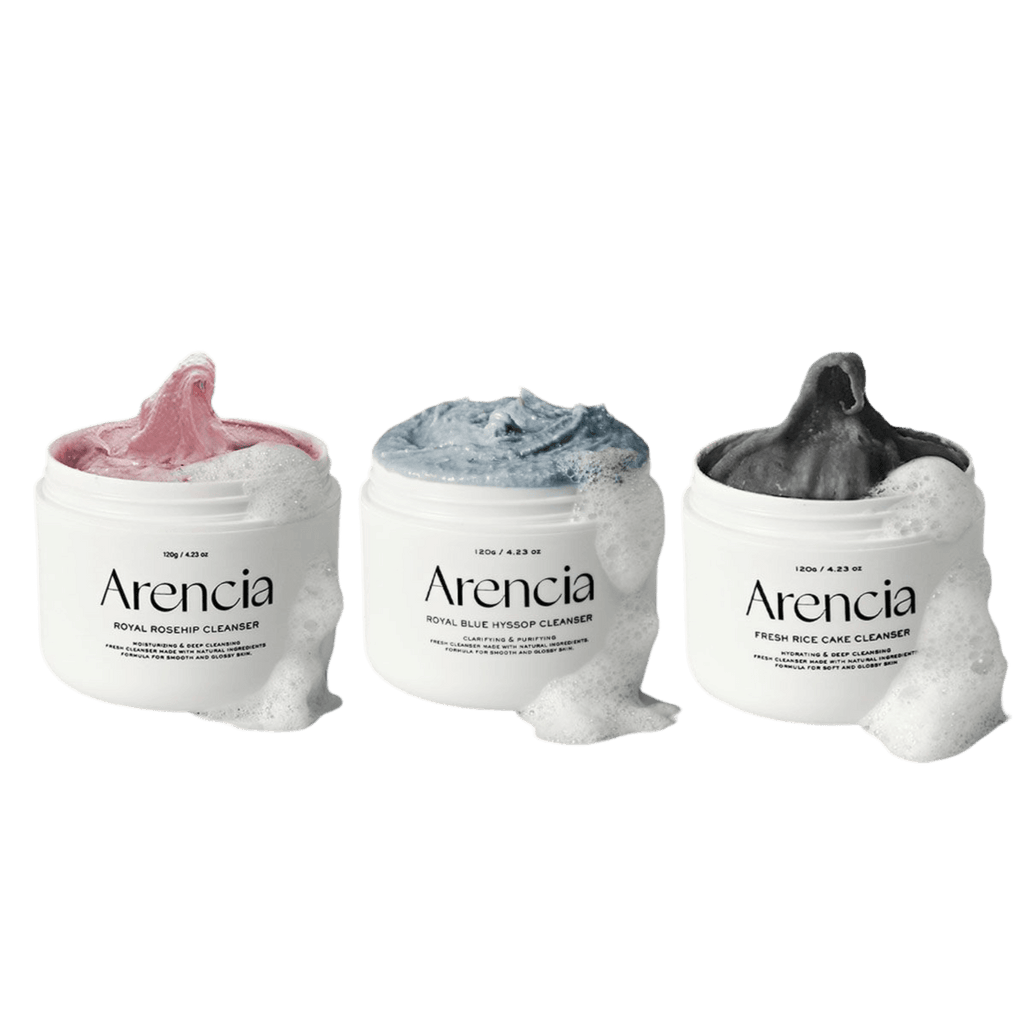 Arencia - Cleansers 3 set (Green, Rosehip, Blue Hyssop) 50g ea