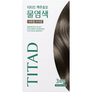 Titad - Beer Yeast Water Hair Dye (10g x 3) - 2 types - Koreabe
