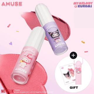 Amuse - Powder Velvet Tint (My Melody X Kuromi) - 2 types - Koreabe