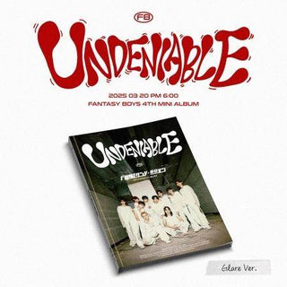Fantasy Boys 4th mini album [UNDENIABLE] (Glare ver.) - Koreabe