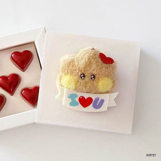 BT21 minini doll key ring [All Love / I LOVE YOU] - SHOOKY - Koreabe