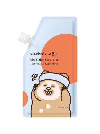 A Solution - Heartleaf + Calamine Quick Face Pack 25ml