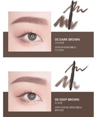 WakeMake - Powder Jet Dual Brow - 5 Colors - Koreabe