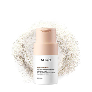 Anua - Rice + Ceramide Enzyme Brightening Cleansing Powder 40ml - Koreabe